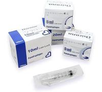 Seringue 3 pièces sans aiguille Euromedis - 3 mL - Cône Luer Lock