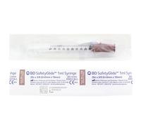 Seringue tuberculine montée 1 mL BD Safetyglide - 1 mL + aiguille 26G - 0.45 x 10 mm