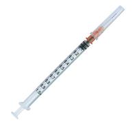 Seringue tuberculine montée 1mL - 1mL + aiguille 26G - 16 mm