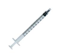 Seringue tuberculine non montée 1mL