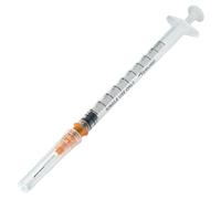 Seringue tuberculine Terucristal Terumo - 1 mL + aiguille 25G x 16 mm