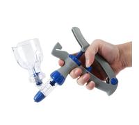 Seringue vétérinaire, 1-5 ml, injecteur continu automatique, pistolet à seringue réglable en acier inoxydable pour volaille, bétail, porc, chèvre