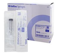 Seringues 3 pièces non montée Unifine Syringes Owen Mumford - 10 mL - Cône Luer Lock