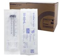 Seringues 3 pièces non montée Unifine Syringes Owen Mumford - 50-60 mL - Cône Luer excentré