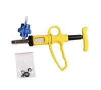 Seringues automatiques pour volaille avec bouteille de vaccins, injecteurs continus pour bétail, injections de vaccins régulables pour animaux de compagnie, injecteurs polyvalents pour volaille
