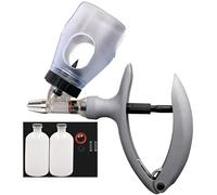 Seringues pour BéTail, Pistolet Injecteur VéTéRinaire RéGlable, Seringue Automatique à DéBit Continu pour Bovins, ChèVres, Porcs et Vaches(B-2ml)