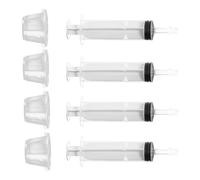 Seringues Shot pour Alcool,Seringues Shot | 60 ml de Shots d'Halloween avec couvercle à pointe | Seringue à shot 4X, cadeau de fête d'Halloween multifonctionnel avec 4 tasses pour Thanksgi