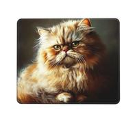 Serious and Focused Little Cat Tapis de souris multi-tailles pour bureau, étude et jeu - Tapis de souris avec forte adhérence et surface épaisse et confortable