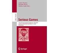 Serious Games: 11th Joint International Conference, JCSG 2025, Lucerne, Switzerland, December 4-5, 2025, Proceedings