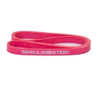Serious Steel Fitness Bandes d'entraînement de résistance rouges de 81,3 cm (idéales pour les personnes de moins de 177,8 cm de haut) - #2 rouge