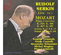 Serkin - Rudolf Serkin: Live,Vol.3 [Import]