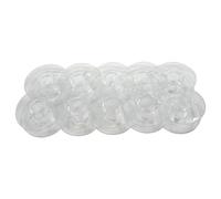 SERMALOER Brand 93-040970-45 Lot de 10 bobines en plastique compatibles avec Pfaff Expression 2014, Hobby 4240, Hobby 4250, Select 3.2, Select 4.0, Select 4.2, Creative 2134, Creative 2140, Creative