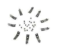 SERMALOER Lot de 10 ressorts de tension pour boîtier de bobine avec vis d'installation compatibles avec Singer 95, 195K, 196K, 451K51, 491, 600W