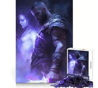Serment du Guerrier︰ Lien Éthéré Puzzle 1000 Pièces pour Adultes Réflexion Stratégique Loisirs Légers Idée Cadeau de Noël Élégante (50x75cm)