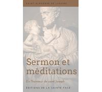 Sermon et méditations en l'honneur de saint Joseph