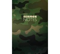 Sermon Notes: Formatted specifically for sermon note taking. Great gift idea for all ages.