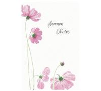 Sermon Notes Journal: Easy Formatted Way To Record, Remember and Reflect on each week's sermon| 6x9 inches, 150 pages | 75 weekly notes…Gift for Holidays, Birthdays, Communion and more…