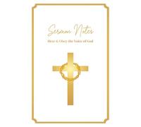 Sermon Notes Journal: Hear and Obey the Voice of God