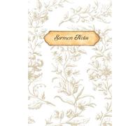 Sermon Notes Journal | Vintage Floral Engraving | Ransom Hearts Co.: Capture Every Message, Reflect on God’s Word, Grow in Faith