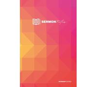 Sermon Notes Notebook: Worship Series: (Neon Pixelation), Modern Style Sermon Notebook that has all you need for your sermon notes both in church or any events.