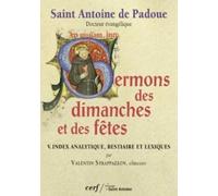 SERMONS DES DIMANCHES ET DES FÊTES, 5