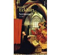 Sermons - Livre 1 Tome 1 - Johannes Eckhart - Points - Poche - Essai