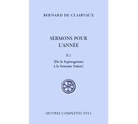 Sermons pour l'année - tome 2 1 De la septuagésime à la Semaine Sainte (2)