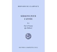 Sermons pour l'année - tome 2 2 (2)
