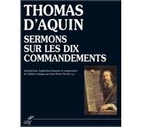 Sermons sur les dix commandements Saint Thomas d' Aquin (Auteur)