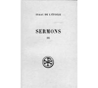 Sermons - tome 3 (sermons 40-55) - Isaac de l' Étoile - Cerf - broché - Livre