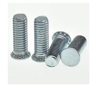 SeroNi 20/50pcs M3 M4 M5 M6 M8 Vis Pression Rivetage Vis Pression Rivet Vis Carbom Acier Goujons À Tête Affleurante(18mm,M3(50PCS))