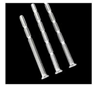 SeroNi Boulons de fixation de poignée de porte M5, vis de connexion détachables, 10 pièces(95mm-Nickel)