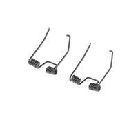 SeroNi Ressort de Remplacement for Tondeuse à Cheveux électrique Universelle, 2 pièces, Ressort à Double Torsion en Acier Inoxydable, Accessoires de barbier