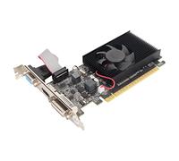 Serounder GT210 Carte graphique, 1 Go DDR3 64 bits, PCI Express X16, refroidissement par air unique, prend en charge l'interface multimédia VGA DVI HD