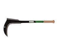 Serpe / Coupe-ronce - Ribiland - 65x23cm - Manche en bois - Lame courbée - Élagage efficace