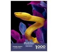 Serpent 1000 Pièces Puzzle Jeu Éducatif Créatif Jigsaws Belle Décoration Puzzle pour Cadeaux De Voyage, Présent 70x50cm/1000pcs