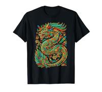 Serpent à Plumes aztèque Maya Dragon Mythologie Mexicaine T-Shirt