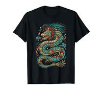 Serpent à Plumes aztèque Maya Dragon Mythologie Mexicaine T-Shirt