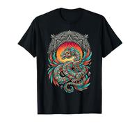 Serpent à Plumes aztèque Maya Dragon Mythologie Mexicaine T-Shirt