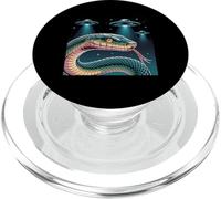 Serpent Accessoires Serpent Merch Serpent Imprimé Serpent Alien UFOs Serpents PopSockets PopGrip pour MagSafe