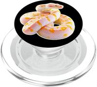 Serpent Albino Boule Python PopSockets PopGrip pour MagSafe