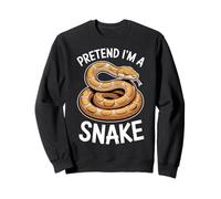 Serpent Amusant Qui dort Sweatshirt