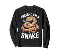 Serpent Amusant Qui dort Sweatshirt