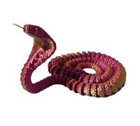 Serpent animal imprimé en 3D, jouets serpent 3D - Jouets amusants en forme de serpent avec animaux | Jouets imprimés, accessoires de scène pour blagues, figurines de col