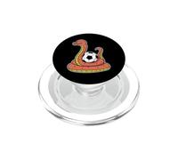 Serpent avec Football PopSockets PopGrip pour MagSafe