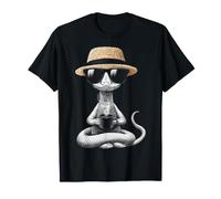 Serpent avec Lunettes de Soleil pour Boire T-Shirt