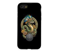 Serpent aztèque Mexique Civilisation Ancienne tribale aztèque Coque pour iPhone SE (2020) / 7/8