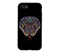 Serpent aztèque Mexique Civilisation Ancienne tribale aztèque Coque pour iPhone SE (2020) / 7/8