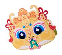 Serpent Bandeau Serpent Année Mascottes en Papier Décoratif pour Garçon Fille Anniversaire Bandeau de Scène