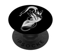 Serpent Charmer Handler Serpent Witch PopSockets PopGrip Adhésif